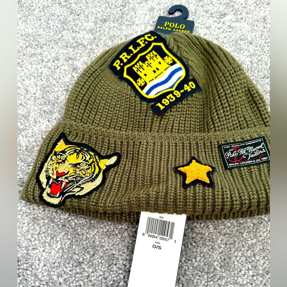 Polo patch hat